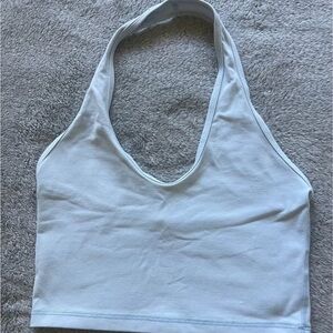 Wilfred Light Blue Crop Top